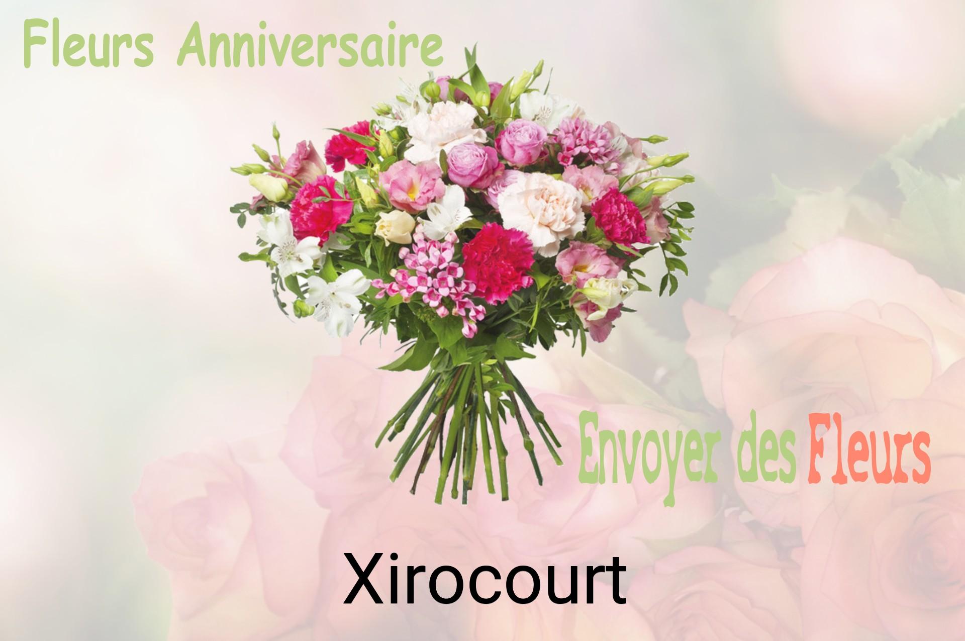 Bouquet de fleurs d’anniversaire livré à Xirocourt