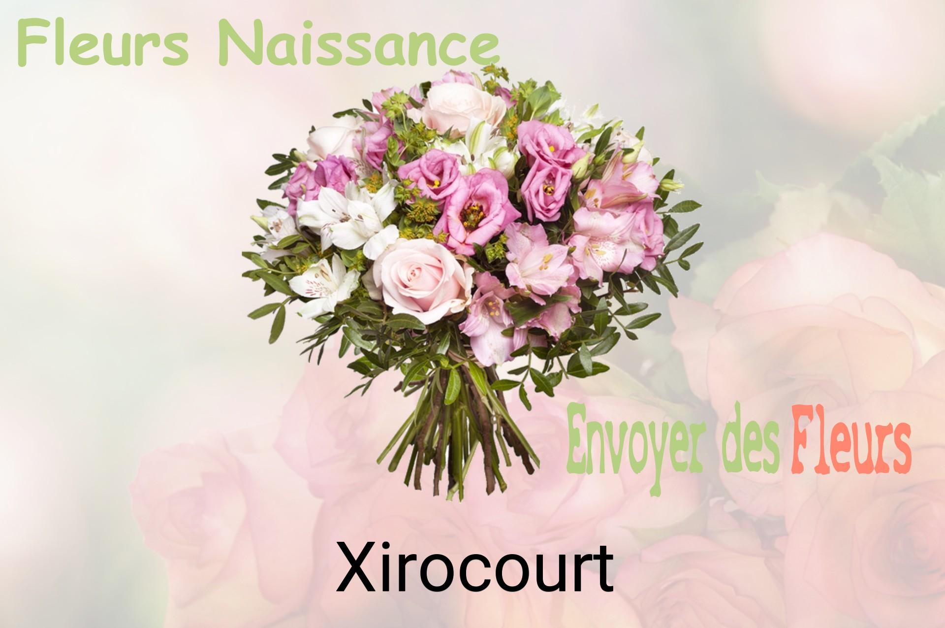 Bouquet de fleurs de naissance livré à Xirocourt